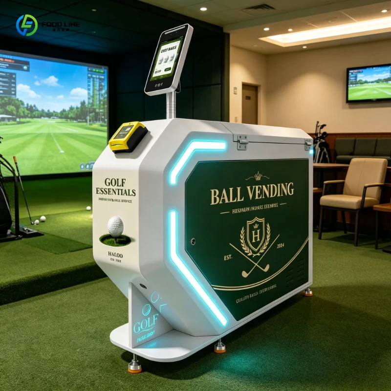 FL Manufacturer Intelligent User Interface Golf Ball Vending Machine Smart Golf Ball Dispenser for Driving Range OEM Wholesale