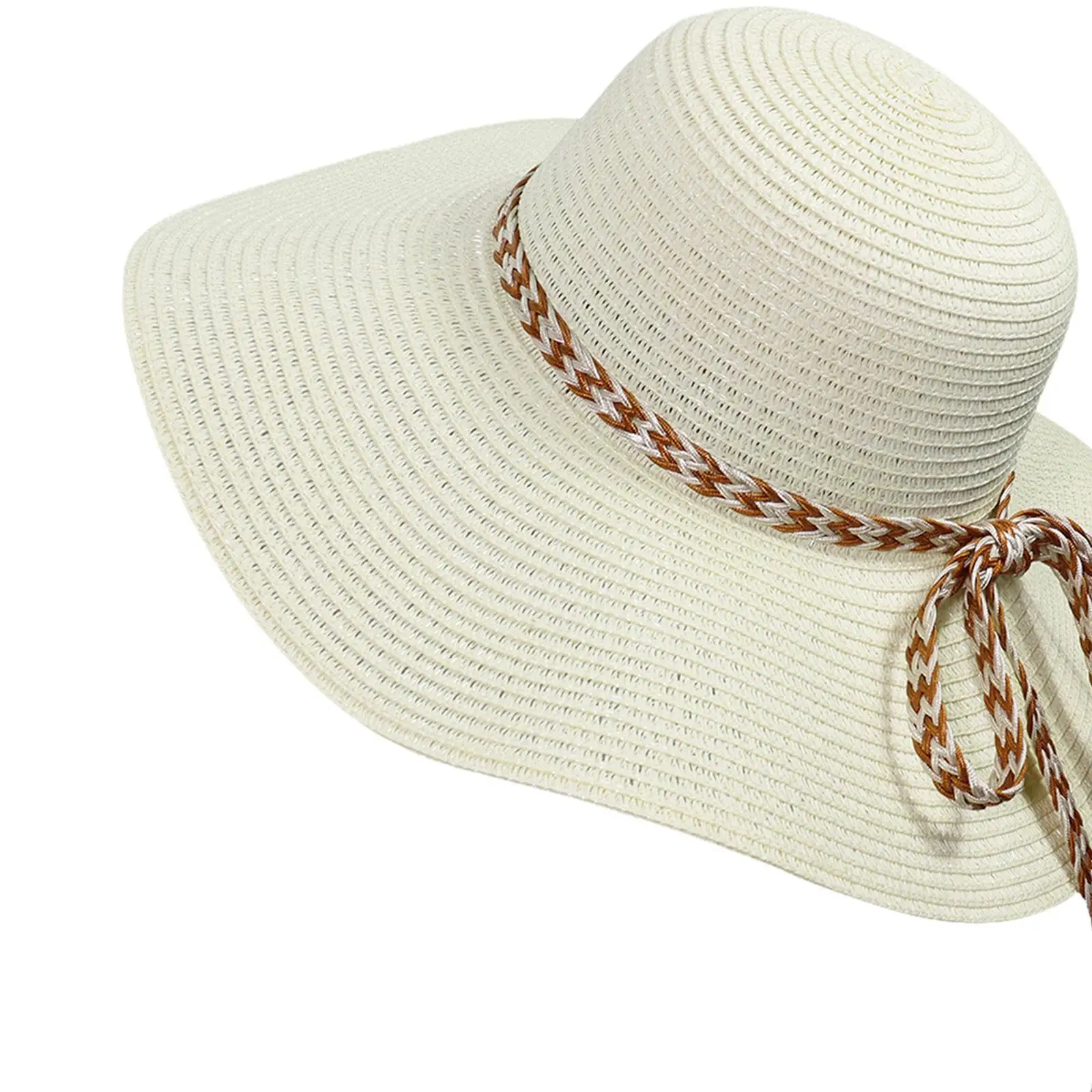 المرأة قبعة الشمس قبعة الصيف الزخرفية عارضة أنيقة تنوعا سيدة Sunhat الصيف