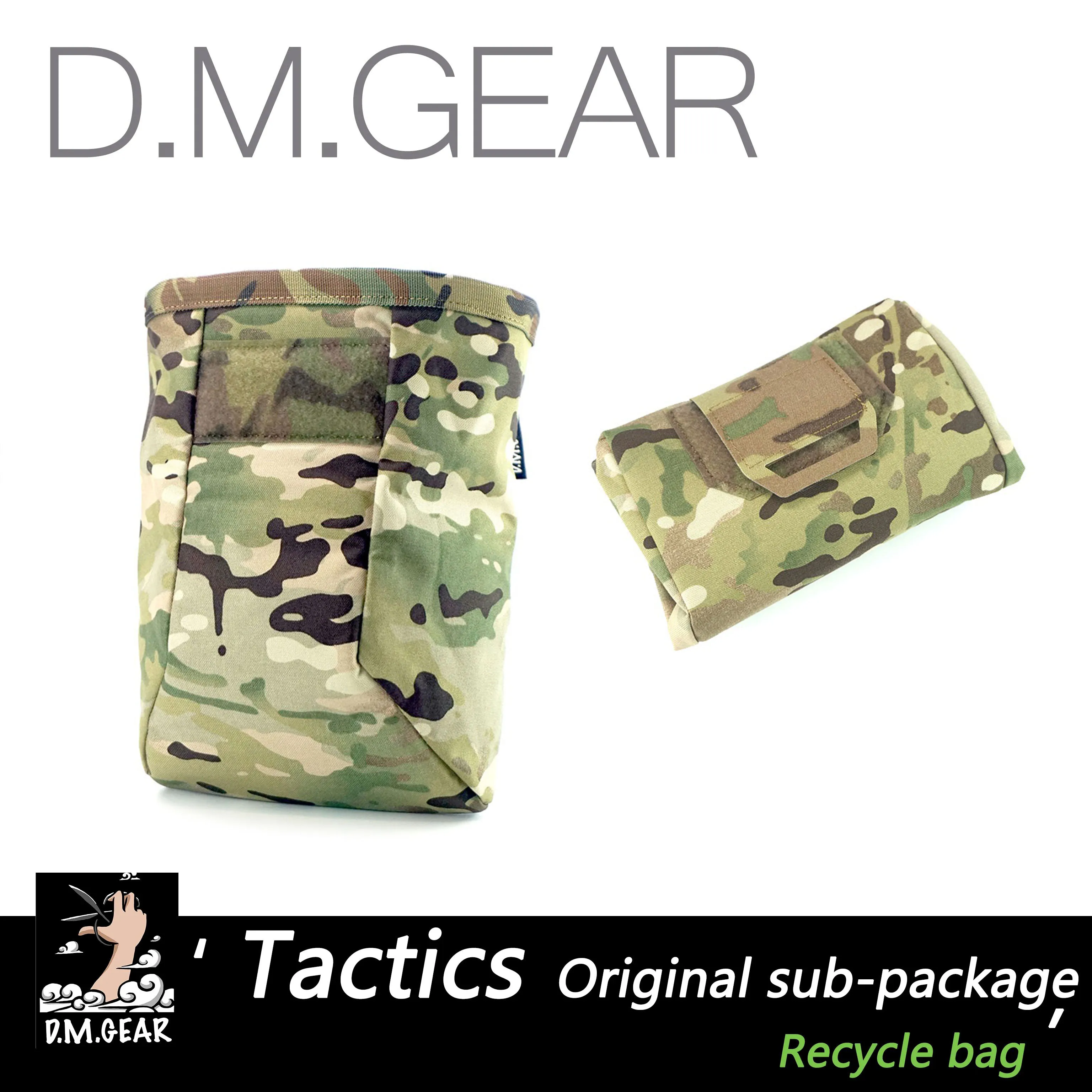 

DMGear оригинальный дизайн, тактическая сумка Molle, боковая упаковка, сумка для вторичной переработки, сумка для продуктов, тактическая уличная охотничья сумка для мужчин и женщин
