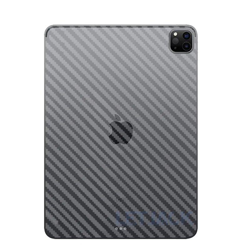 2Pcs Matte Back Protective Film For Apple iPad 9 8 7 6 5 Air 5 4 3 2 3D Carbon Fiber Soft Film iPad Pro 11 10.5 10.2 Mini 6 5 4