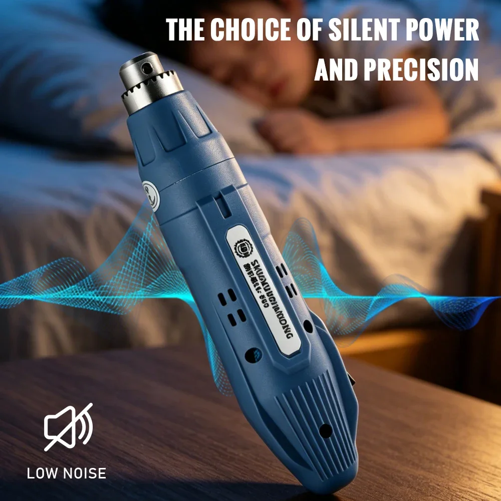 Portable DC 36V Electric Rotary Tool Mini Drill Grinder Variable Speed Engraving Polishing Machine for DIY Jewelry Woodworking