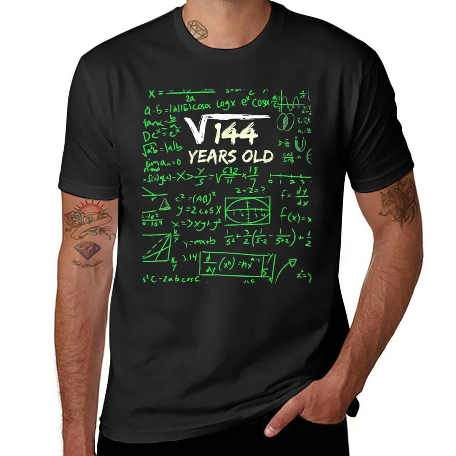 New Square Root Of 144 | 12Th Birthday 12 Years Old Gift T-Shirt Short sleeve plain t-shirt t shirts for men graphic