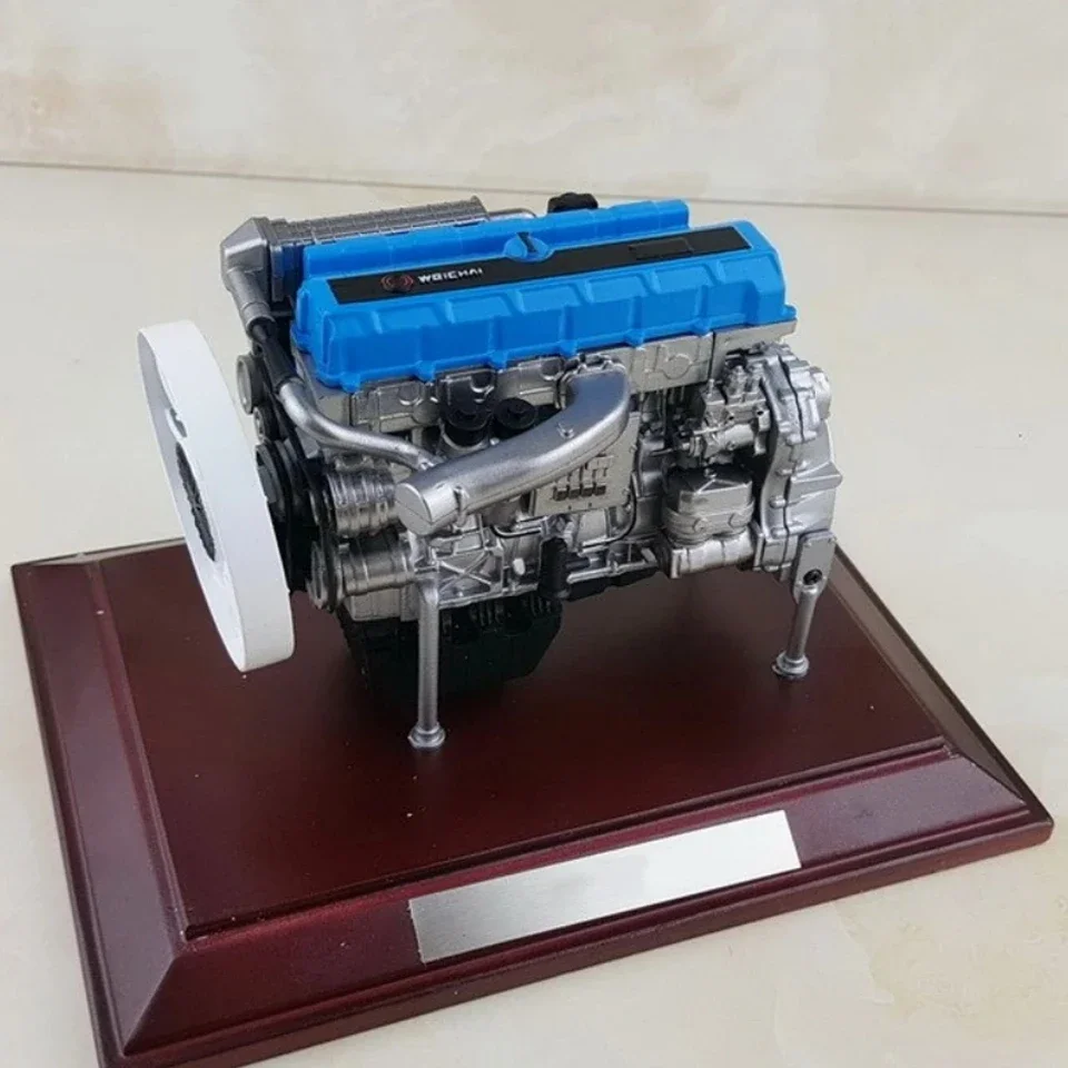 1:12 Weichai WP13 Engine Model Alloy Simulation High-performance 13-liter Engine Metal Collectible gift - Static Model