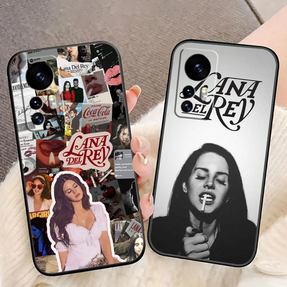 Singer L-Lana Del Rey Born to Die Phone Case For Xiaomi 13 12 12T 11 11T 10T 9 LITE POCO F6 F5 F4 F3 M6 M5 M4 M3 X4 X3 GT Case