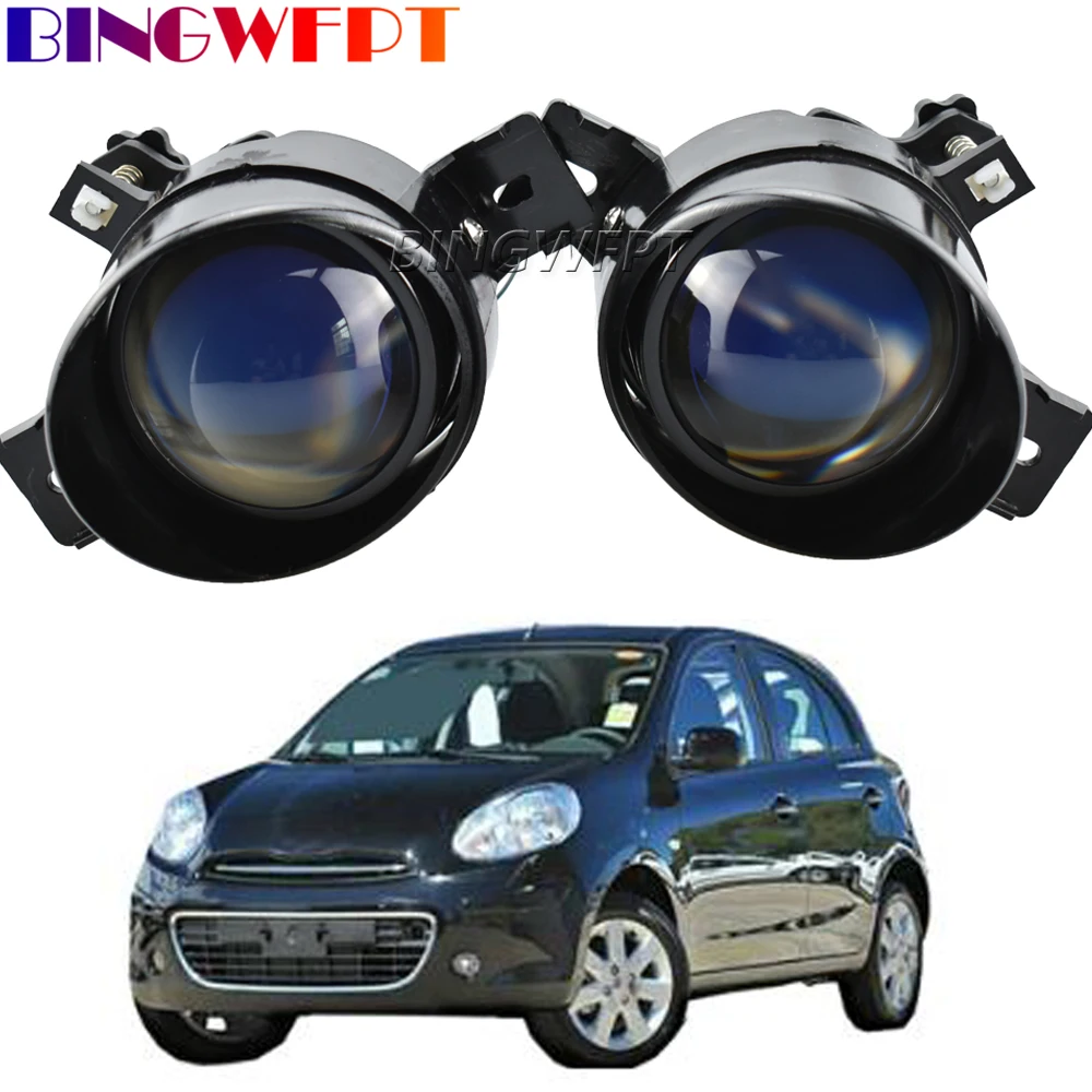 

2 Pcs Super Bright LED Fog Lights Car Lens Fog Daytime Running Lamp 12V For Nissan Micra March 4 IV (K13) Hatchback 2010-2018