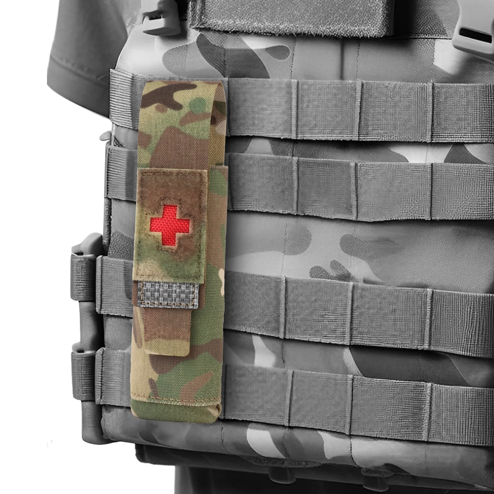 Garrot Molle à dégagement rapide, poudres TQ, support IFAK Dulgarniquet Electrolux pour ceinture et kit de traumatologie GlaEMT, poudres de stockage