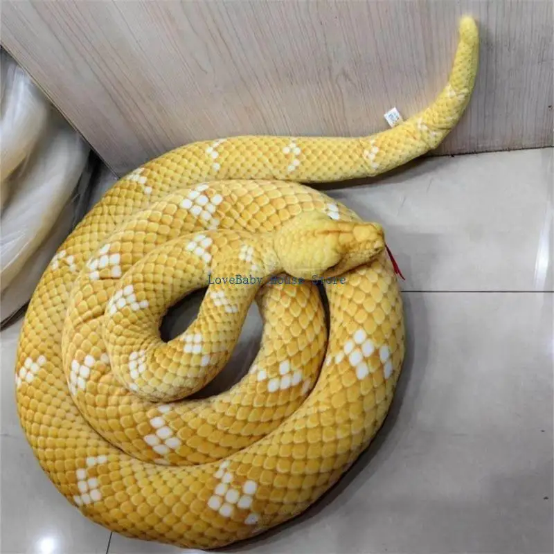 

BX0D Cartoon Snake Fucked Животные Хэллоуин Сюрпризы Подарок Игрушка Бросая спальня подушка