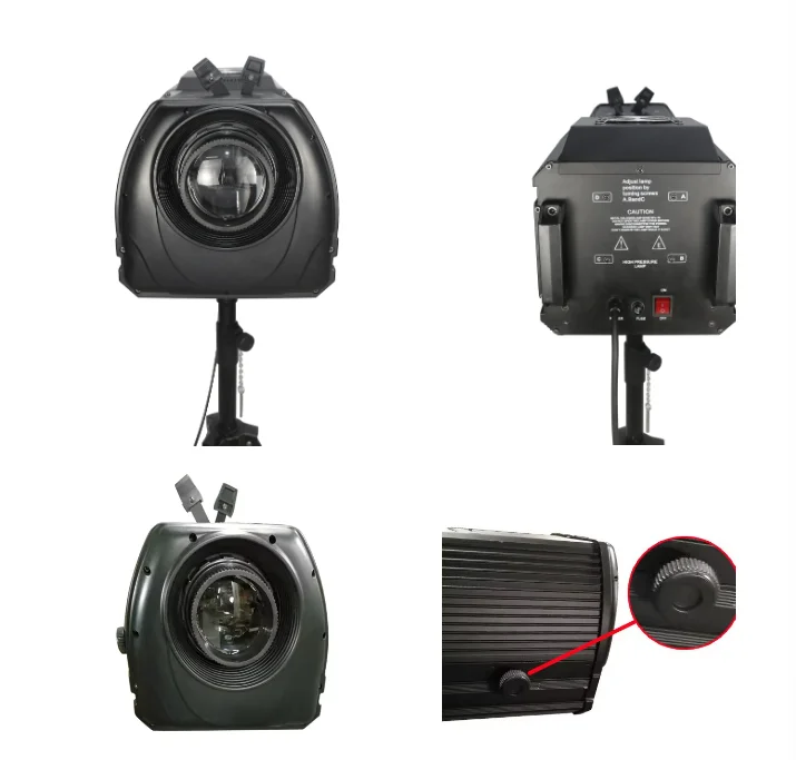 Professional Stage Light High Brightness 260W Manual Wedding Event Theater Concert Follow Spot LED Stage Light