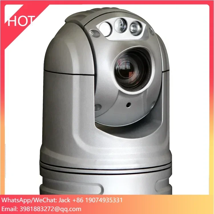 HD IP66 4MP 33X Интеллектуальная портативная сетевая мобильная прочная PTZ-камера для морского использования