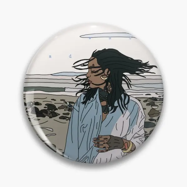 Kehlani Blue Water Road Album Cover  Soft Button Pin Metal Jewelry Lover Collar Decor Funny Clothes Fashion Cute Lapel Pin Women