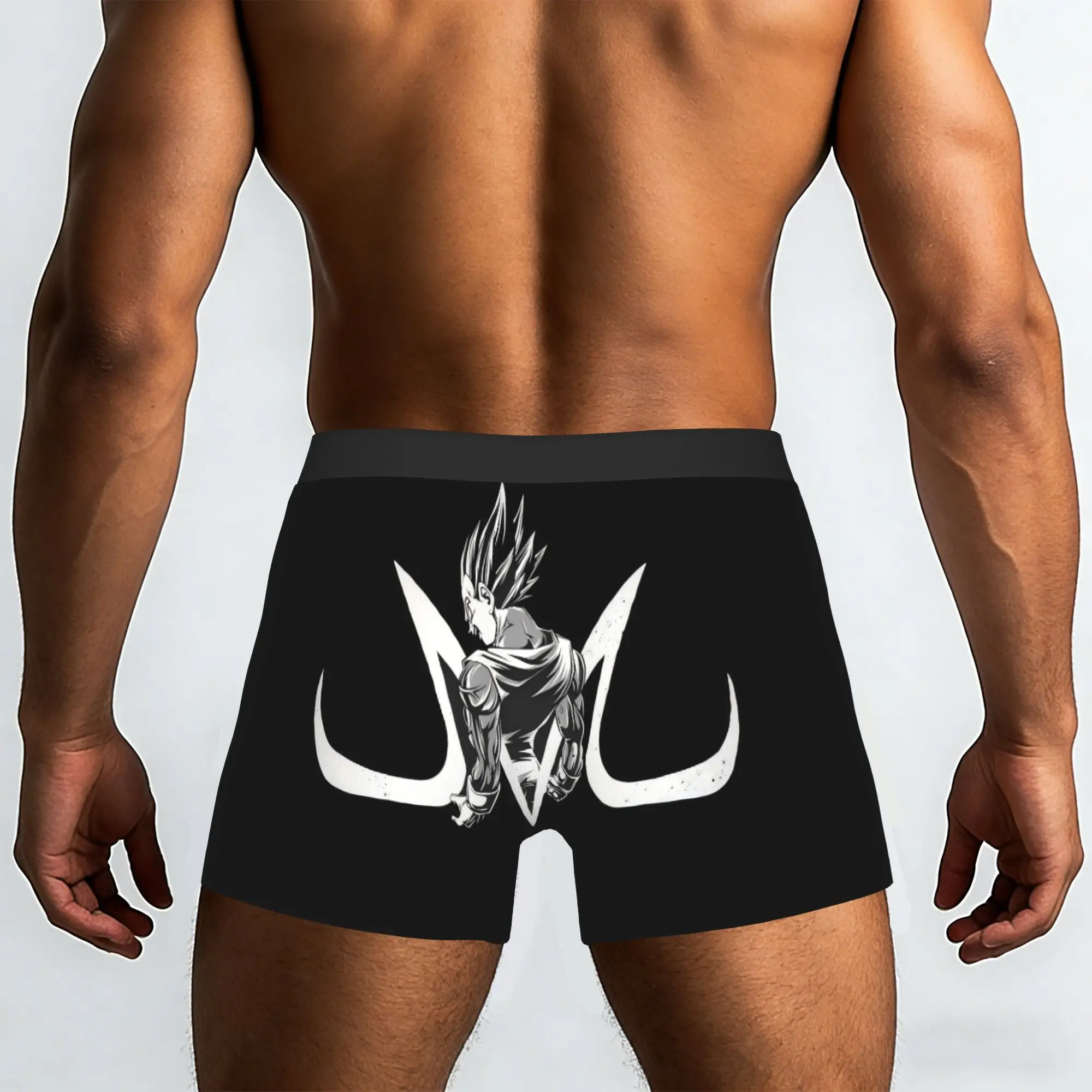 Vegeta and Majin Symbol Dragon Ball Underpants Homme Panties Men's Underwear Ventilate Shorts Boxer Briefs