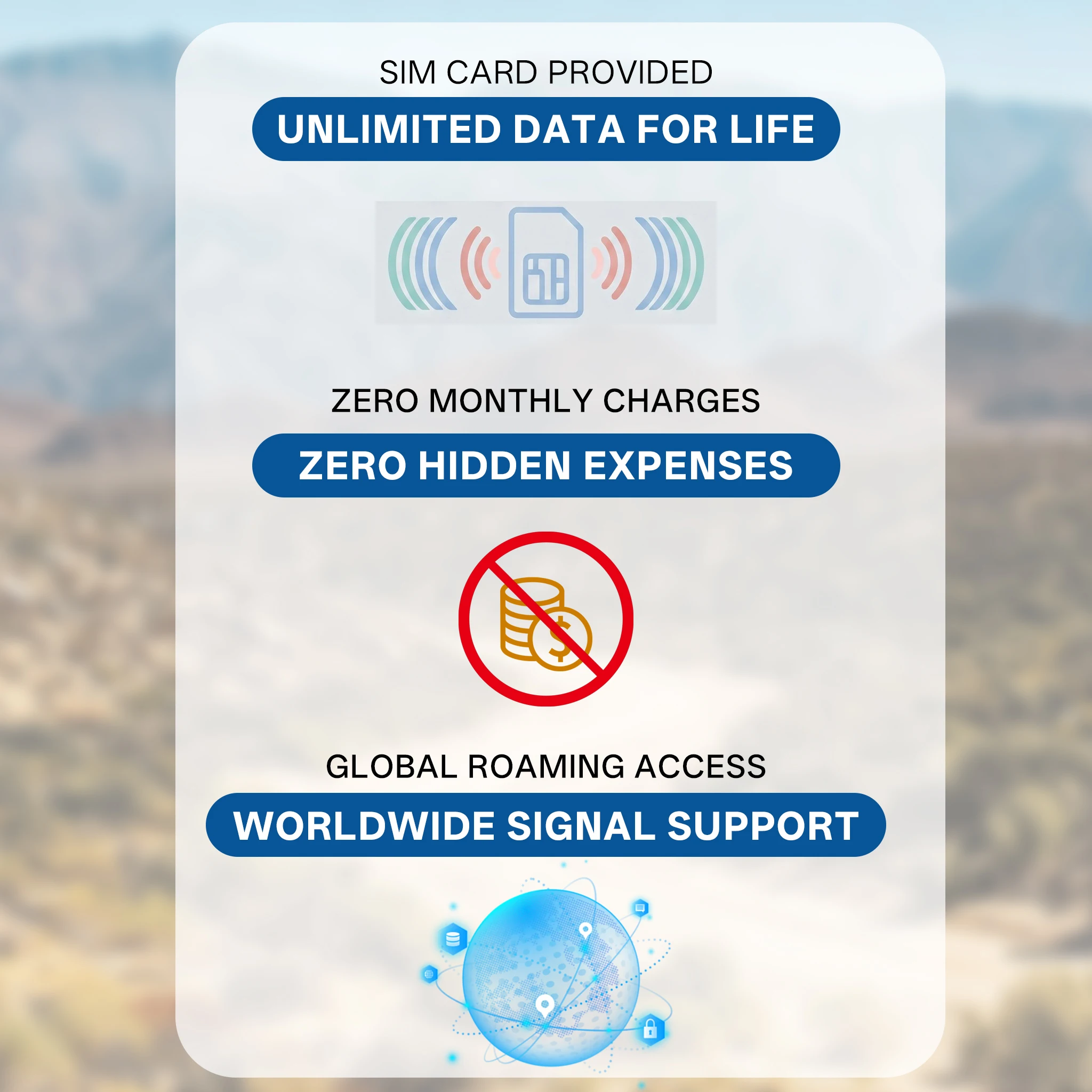 Baofeng ALERVITES Offers Free for Life Global Gervice, 4G POC One-click PTT, 5000-mile Transmission Range, Mobile/Radio Intercom, Ultra-long Battery Life, and Is Suitable for Business, Hunting, Camping and Other Occasions.