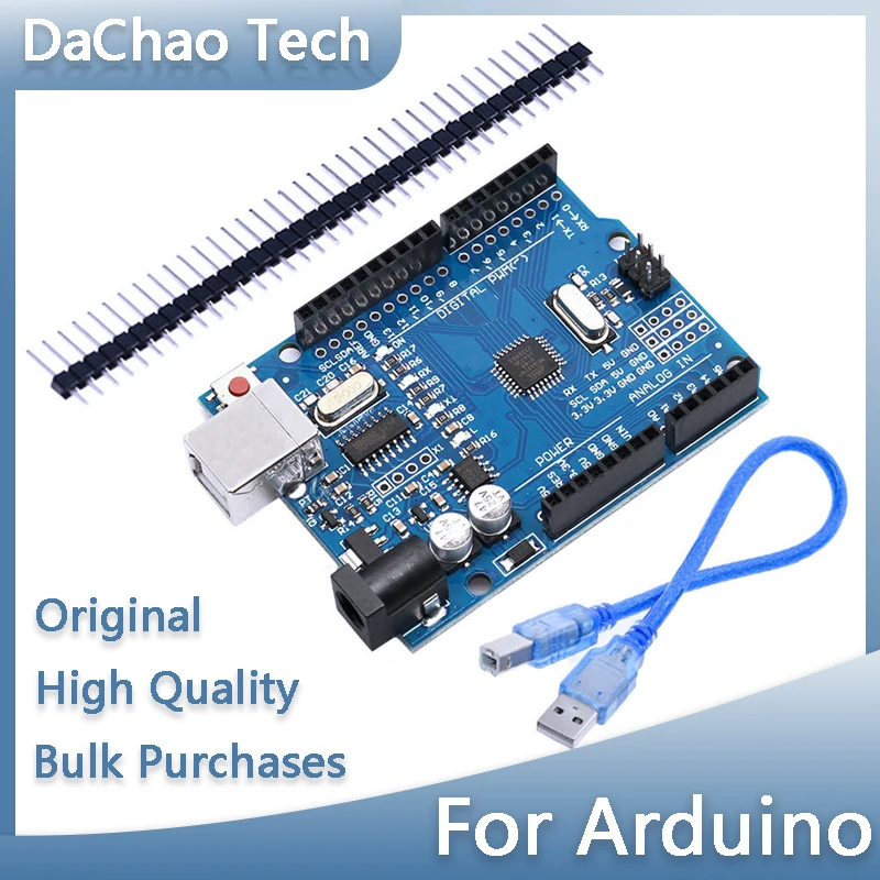 UNO R3 ATMEGA328P Chip CH340G per scheda di sviluppo Arduino UNO R3
