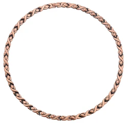 Pure Copper Magnetic Necklace Ultra Strength Magnetic Necklace for Women Men Necklace with Magnets Adjustable Size Drop Shipping