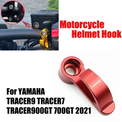 For YAMAHA TRACER9 TRACER 9 7 Tracer9 Tracer 7 9 900GT 700GT GT 2021 Motorcycle Accessories Hook Aluminium Helmet Hook Single