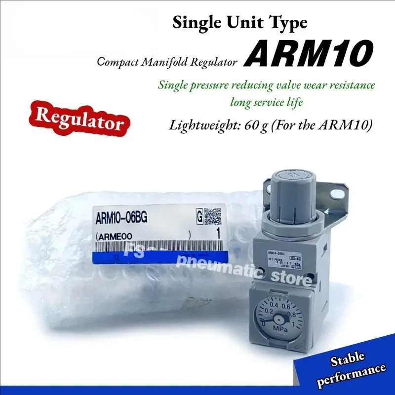 

ARM10 ARM10F1-06BG 06GP 08GP 18GP 20GP 07BG 08BG 18BG 19BG 20BG 25BG 26BG 27BG 32BG 33BG 34BG-ZA-N Regulator ARM10 Series Tool