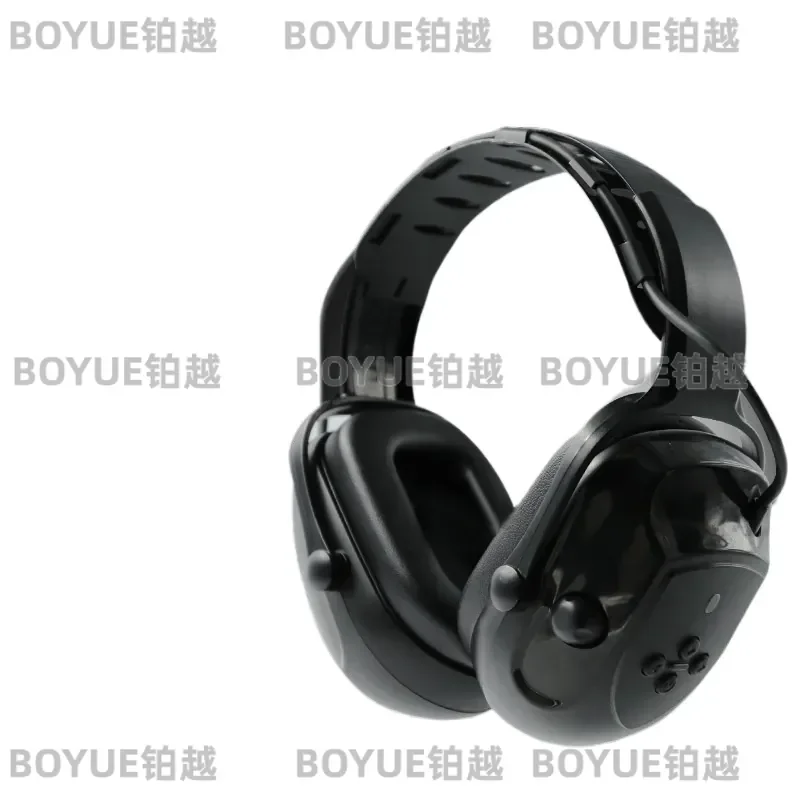 Automatic Noise Reduction Earmuffs Bluetooth Headset with Voice Identification Electronic Sound Insulation Hearing Protection