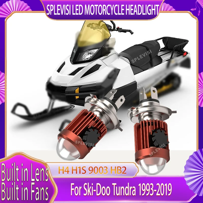 

Bike Headlight LED Bulb That Doesn't Overheat Built in Fan For Ski-Doo Tundra 1993 1994 1995 1996 1997 1998 1999 2000-2019
