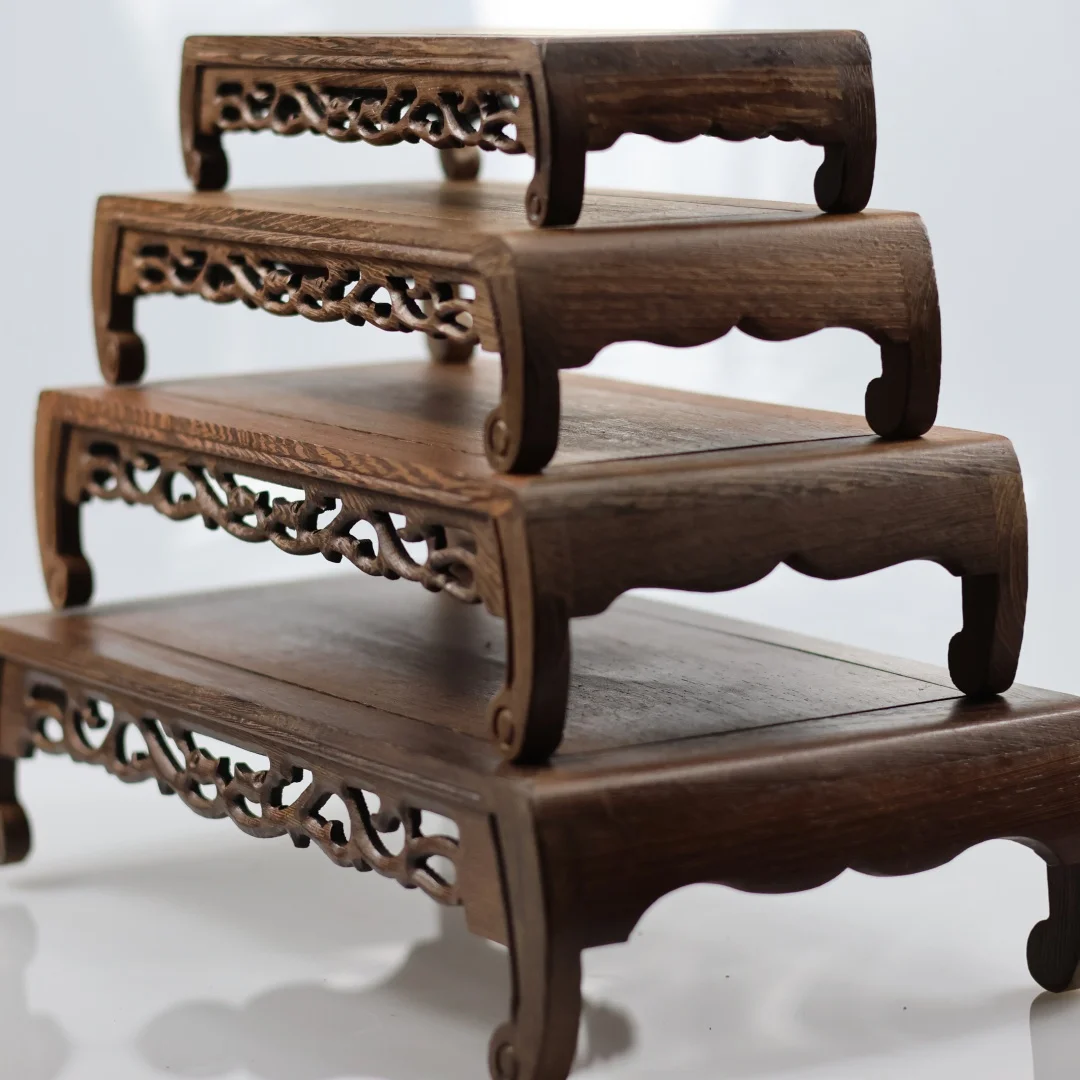 Индивидуальная деревянная подставка для растений — доступны 4 размера |   Многофункциональное средство для аквариумов, столов для конфет, чайных сервизов, подставка для пьедесталя