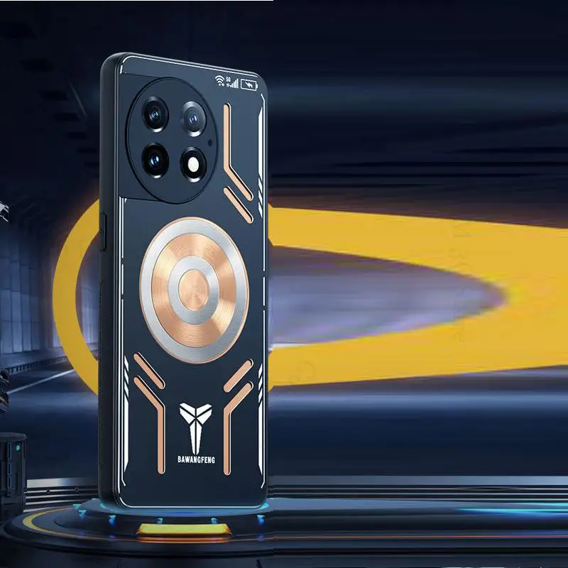 

Cooling Magnetic Copper Heat Dissipation Case For OnePlus 15 13T 13 12 11 10 Pro 5G For Magsafe Cover For Oneplus Ace 6 3V 5 Pro