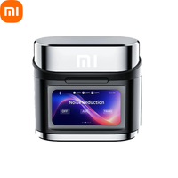 Xiaomi LCD Touch Screen Earbuds True Wireless Earphones ANC Noise Cancelling With Visible Sports Waterproof Headset Built-in Mic