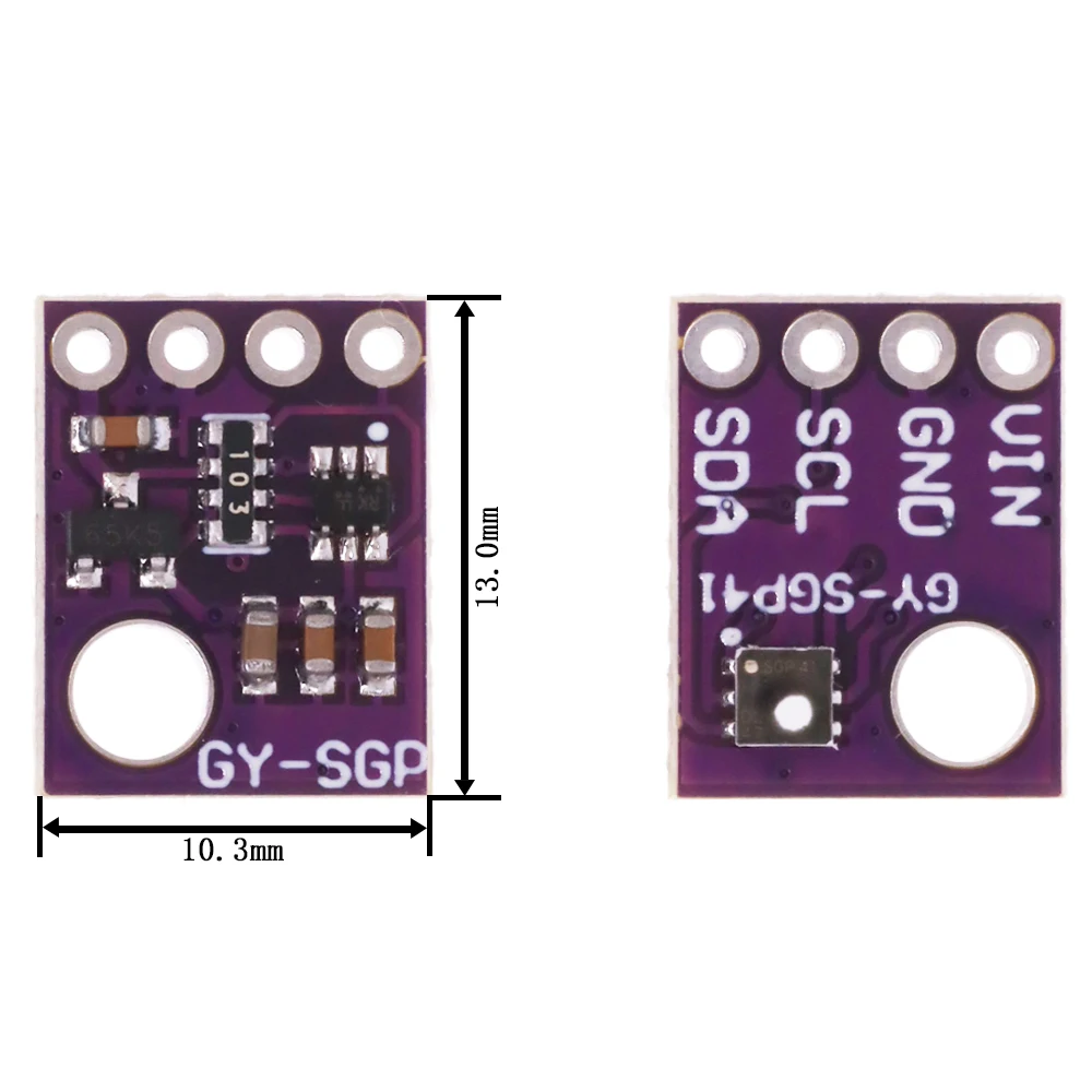 SGP41 Air SGP30 SGP40 5V Measurement Gas Sensor Multi-pixel TVOC/eCO2 Formaldehyde Carbon Dioxide Detector Tester For Arduino