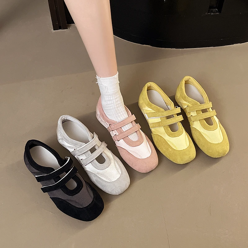 

Женские кроссовки на плоской подошве, спортивная обувь для бега, дизайнерская весенняя повседневная обувь, модная новая тенденция 2025, удобные прогулочные туфли Femme Chaussures