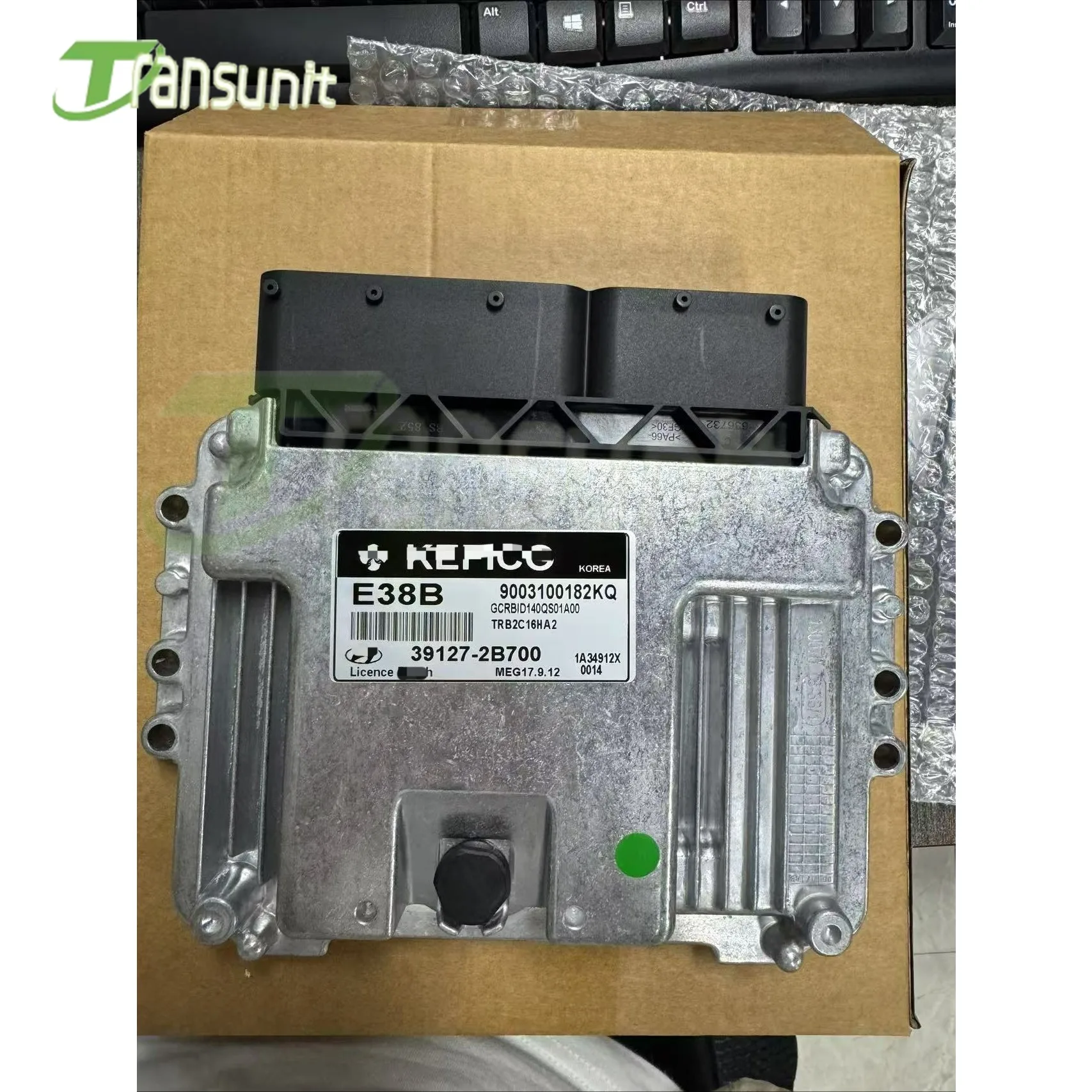 

E38B Brand new ECU 39127-2B700 39128-2B700 Control Unit Module Fits for Hyundai Accent 2010-2014 ECM Computer Board MEG17.9.12