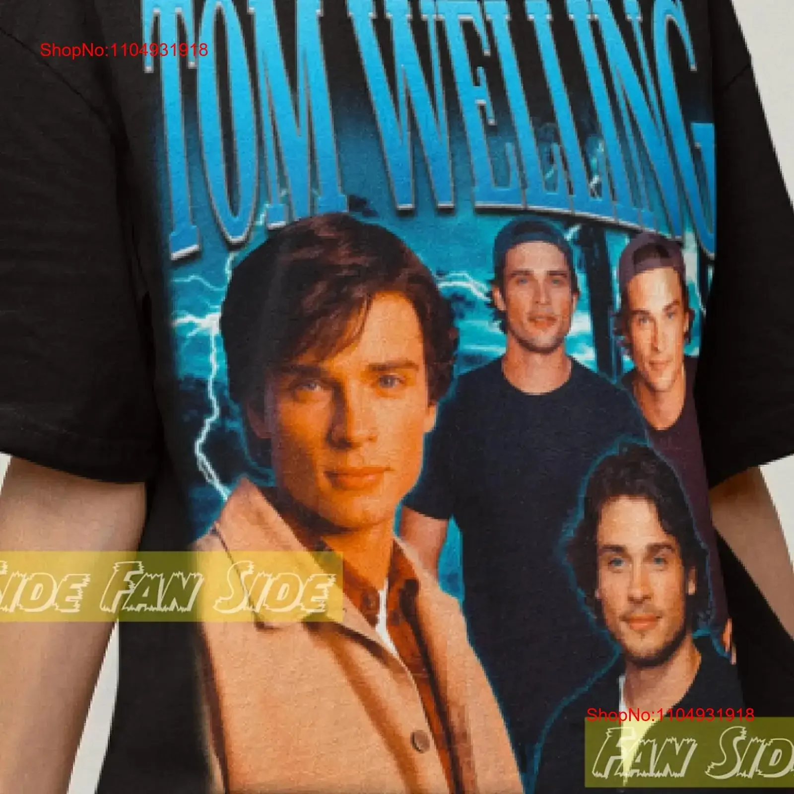 Tom Welling T Shirt vintage sweaT sweater fans vintage Washed Stretched Versatile graphic Breathable Soft Comfortable Casual