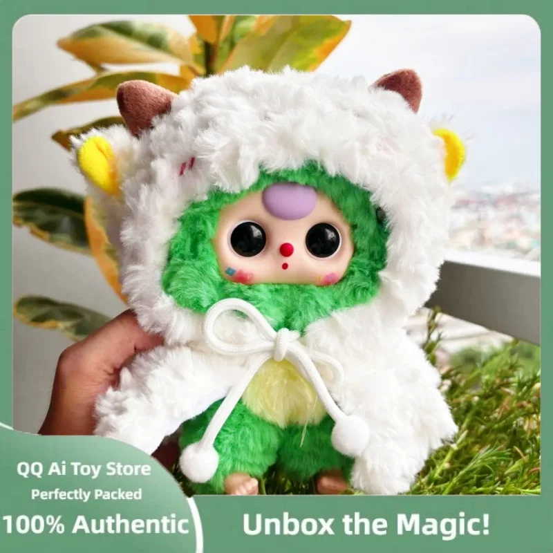 

Genuine Baby Three New I'M Not A Warrior Series Blind Box Plush Vinyl Doll Tide Play Figure Bag Pendant Decoration Lovely Gift