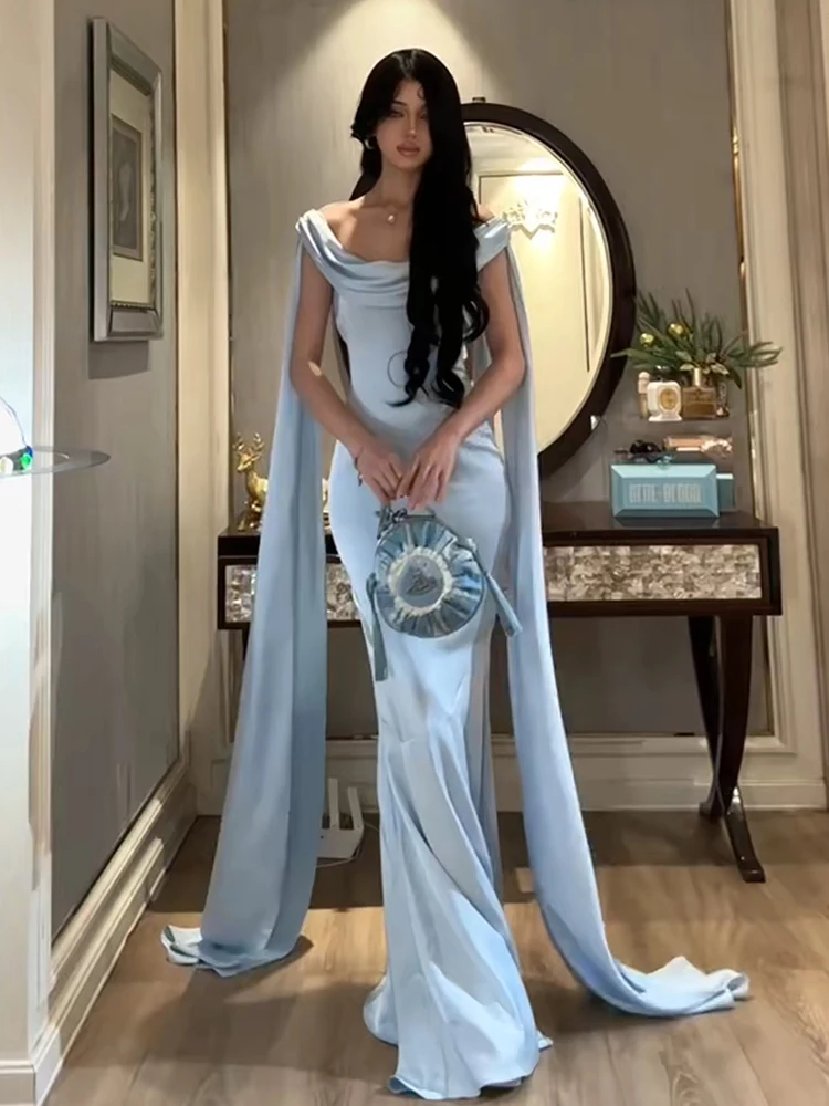 Weird Puss Rückenfreies Bandage-Maxikleid für Damen, langes, mit Quasten versehenes, tief ausgeschnittenes, einfarbiges, schmales, elegantes Kleid für Geburtstagsfeiern, schicke Urlaubskleider – Detail 12
