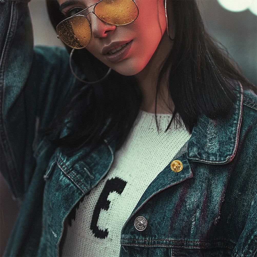 50 مجموعة فراشة قبعة اكسسوارات قفل دبوس ظهورهم ل المينا دبابيس دبابيس التعادل المسامير التلبيب دبوس الحرفية مستلزمات صناعة المجوهرات