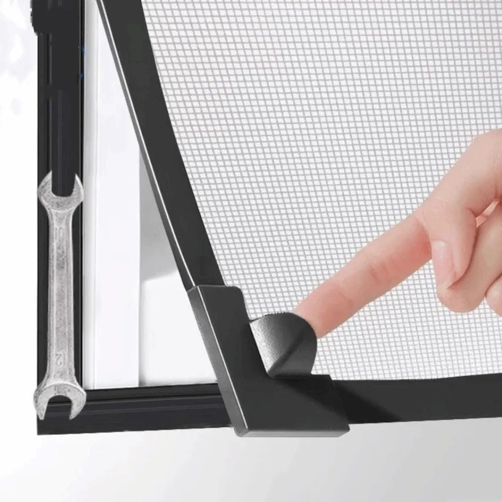 

Insect Proof Magnetic Screen Window Breathable Tulle Mesh DIY Mesh Curtain Cuttable Removable Mosquito Net Magnetic Curtain