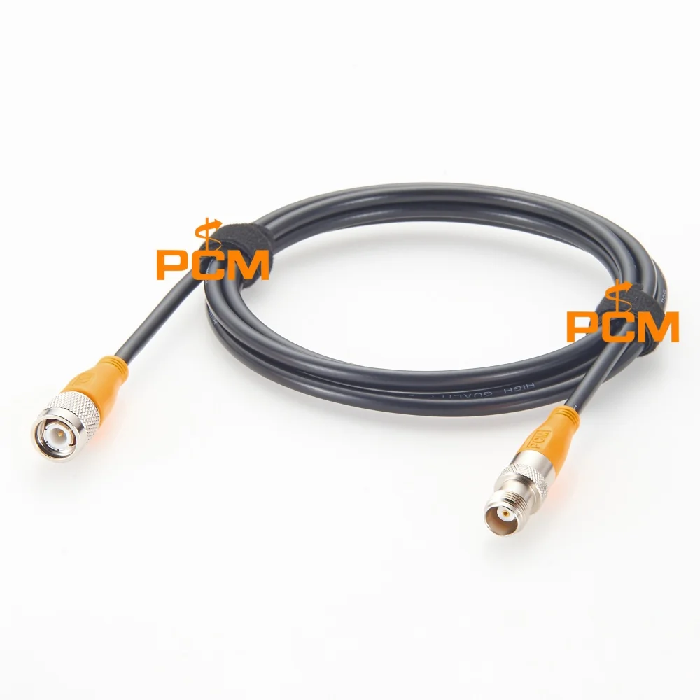 TNC Male to TNC Female RG58 Coaxial Extension Cable 50Ohm Low Loss RF Jumper for Radio Antenna Receiver Transmitter Signal Link