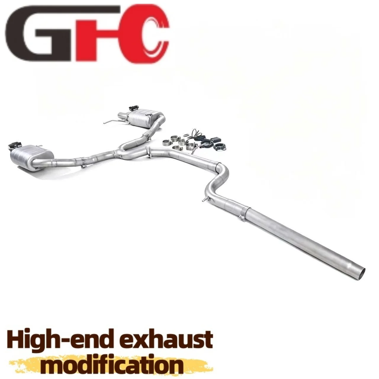 Exhaust Pipe for Skoda Octavia 2.0T 304 Stainless Steel Catback Valvetronic Exhaust System Muffler