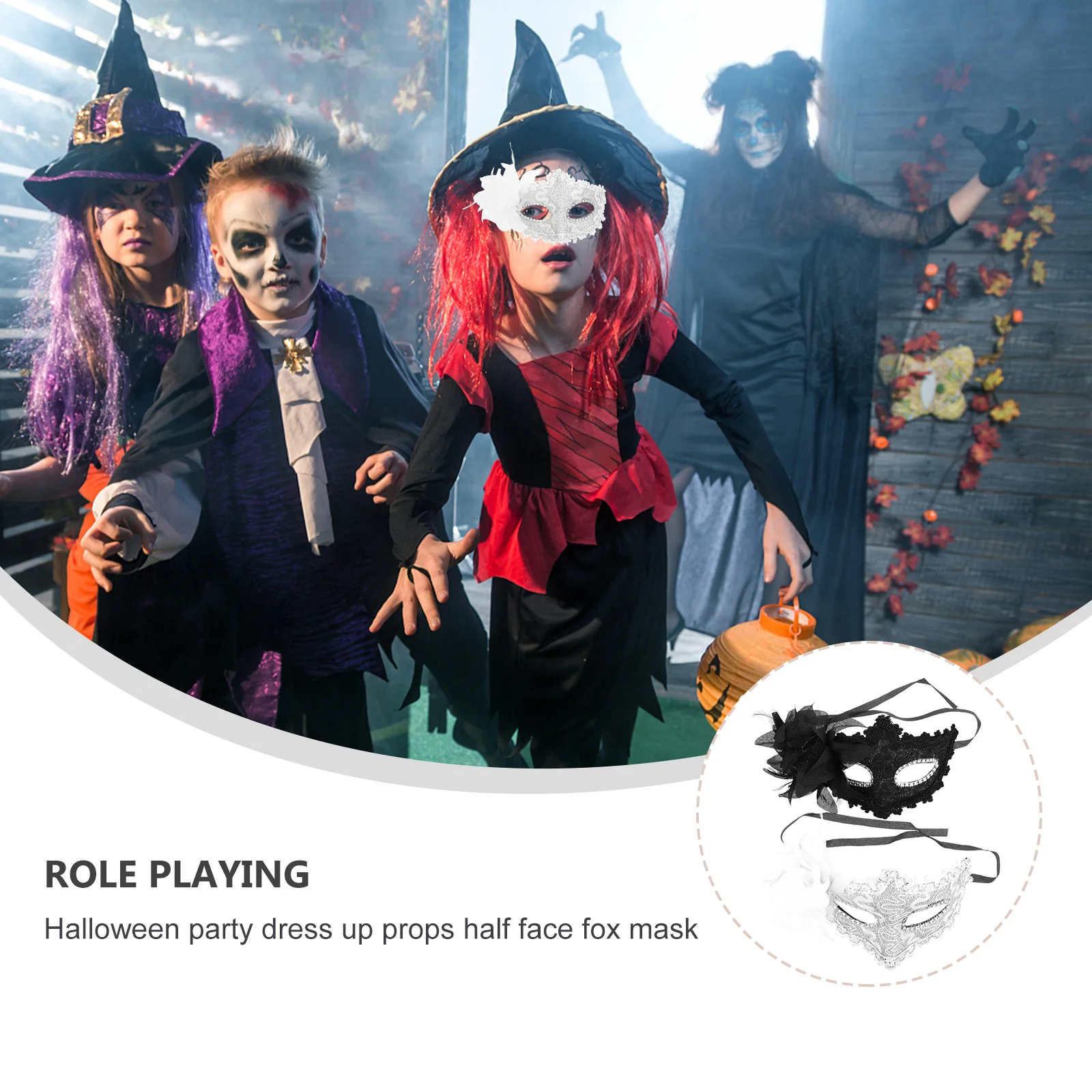 

2 шт., маскарадные маски принцессы, элегантные вышитые маски для выпускного вечера, вечерние украшения для лица, маски для женщин, женский реквизит для лица