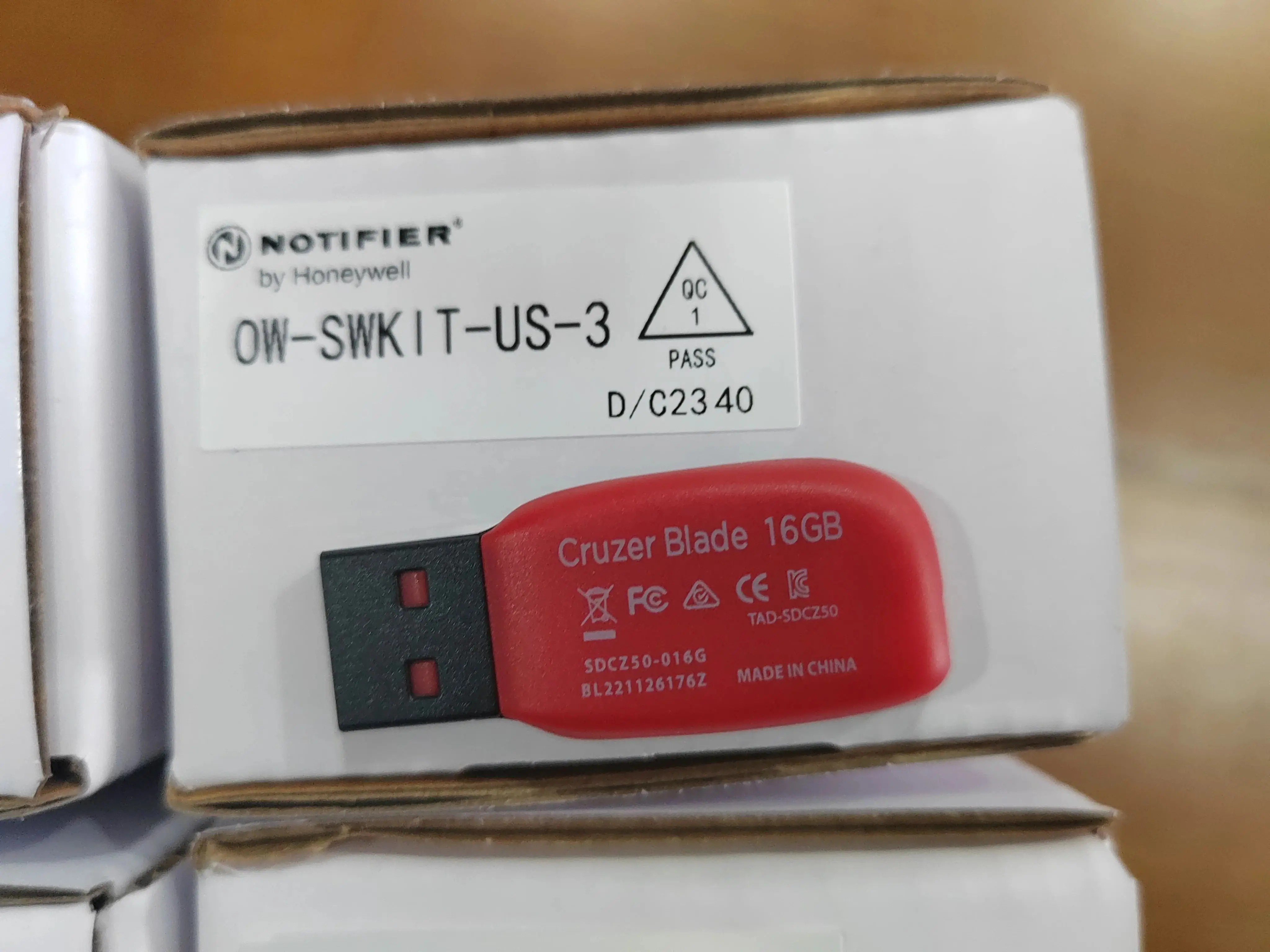 Notifier OW-SWKIT-US3 Graphics CRT Software ONYXWork software and software key