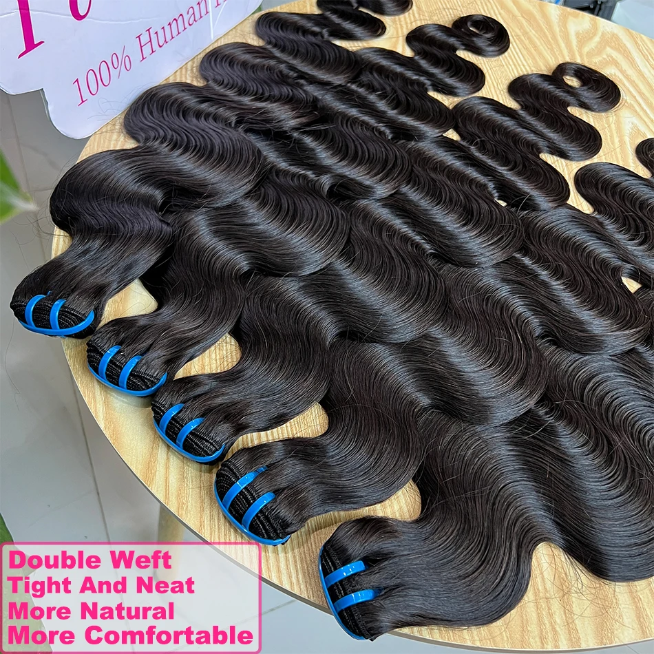 Yiwigs 18A Grade Body Wave 100% Raw Virgin Human Hair Bundles Unprocessed Vietnamese Hair Weave Extensions For Women