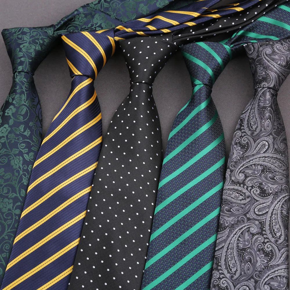 Bunte Luxus Lange männer Krawatte Floral Gestreiften Jacquard Hochzeit Krawatten Blau Navy Für Rot Weihnachten Geschenk Dropshipping