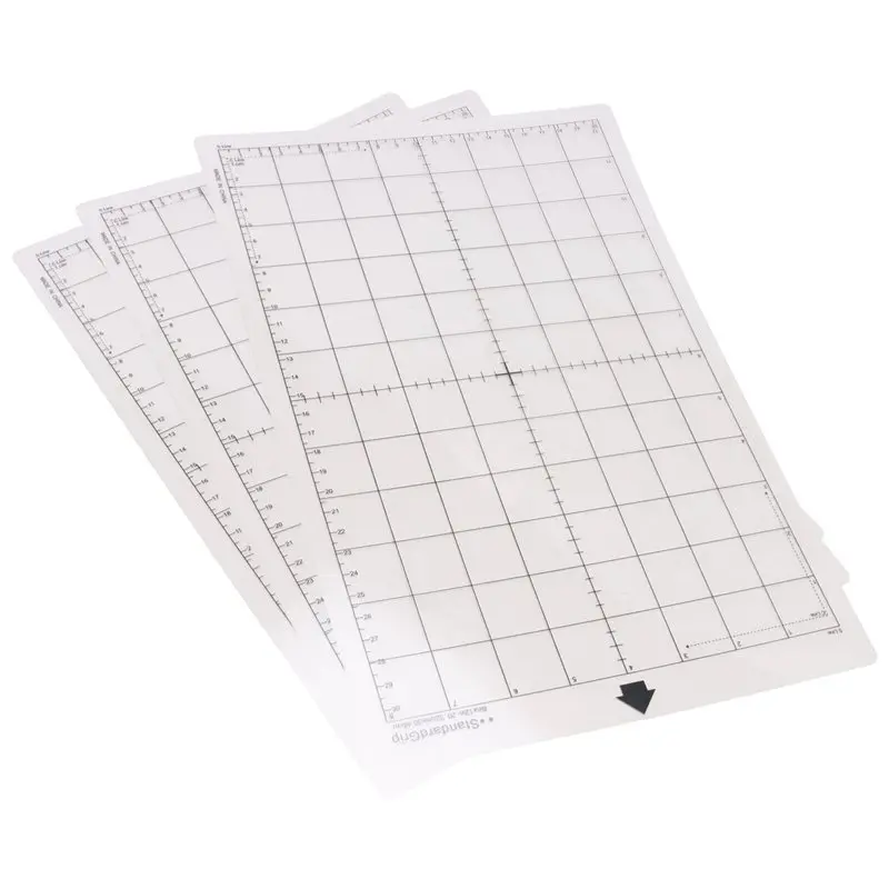 A98E-Cutting Mats For Silhouette Portrait(3 Pack) 12X8in Cutting Mats Replacement For Silhouette Cameo Accessories