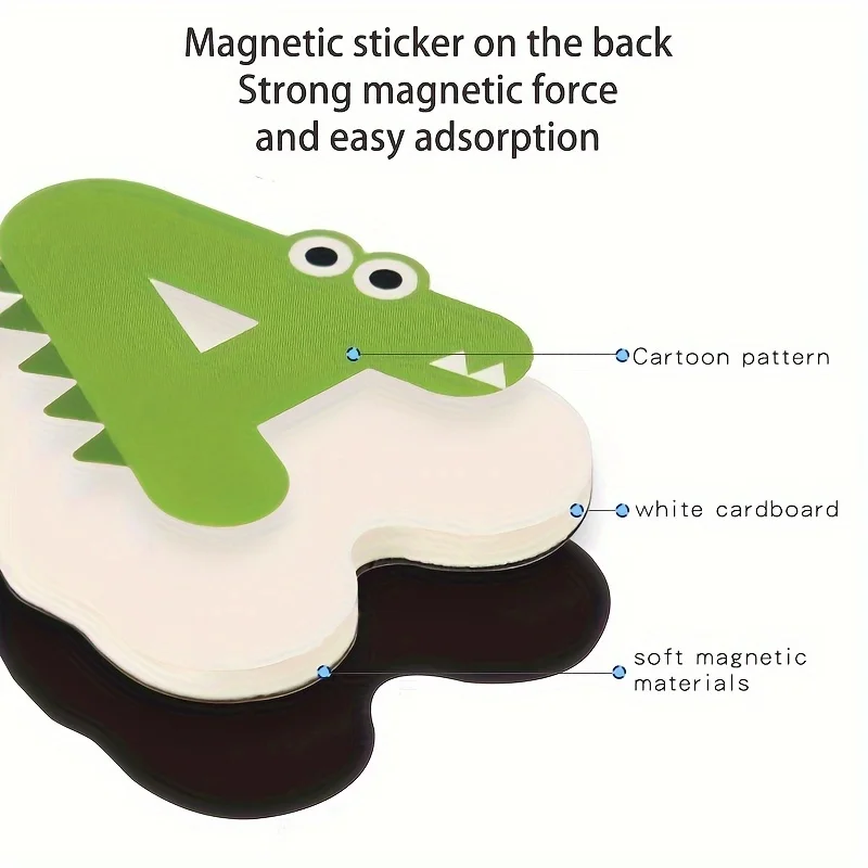 1 комплект, магнит ABC с милым мультяшным алфавитом животных, 26 футляров с алфавитом для малышей, обучающая игра-головоломка для раннего обучения