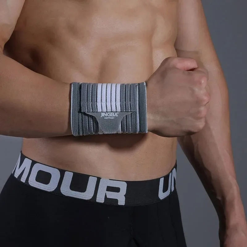 1 قطعة ضغط قابل للتعديل المعصم دعم الفرقة لرفع الأثقال كرة السلة أجهزة لياقة خارجية التدريب حماية المعصم 2026 ﻿