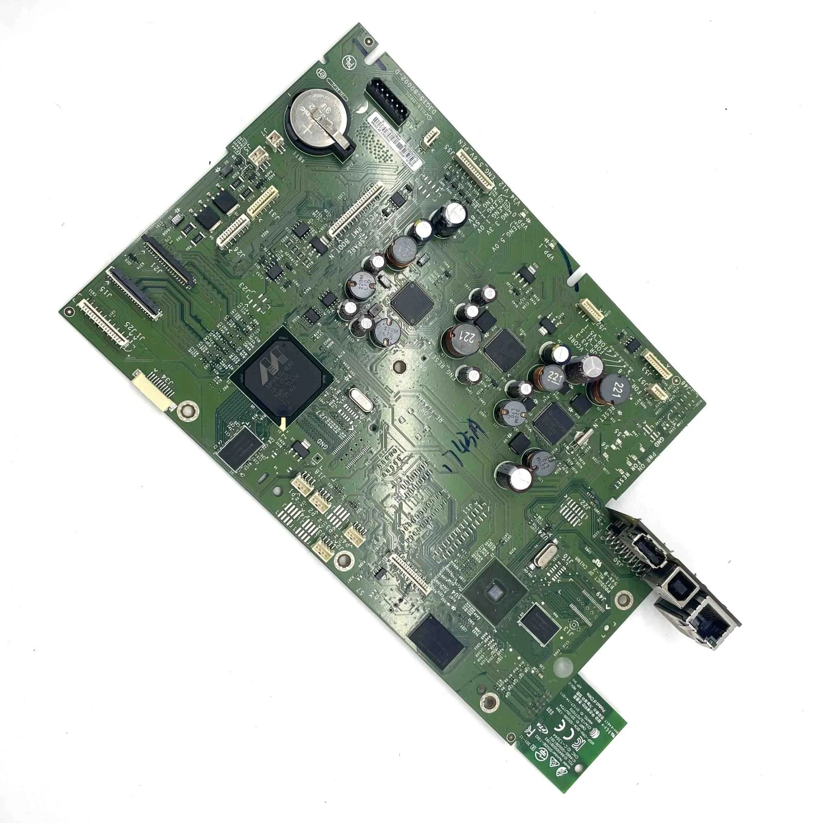 Formatter Board Main Board D3Q16-60001 Fits For HP Pagewide Pro 452dw Motherboard USB Network Port