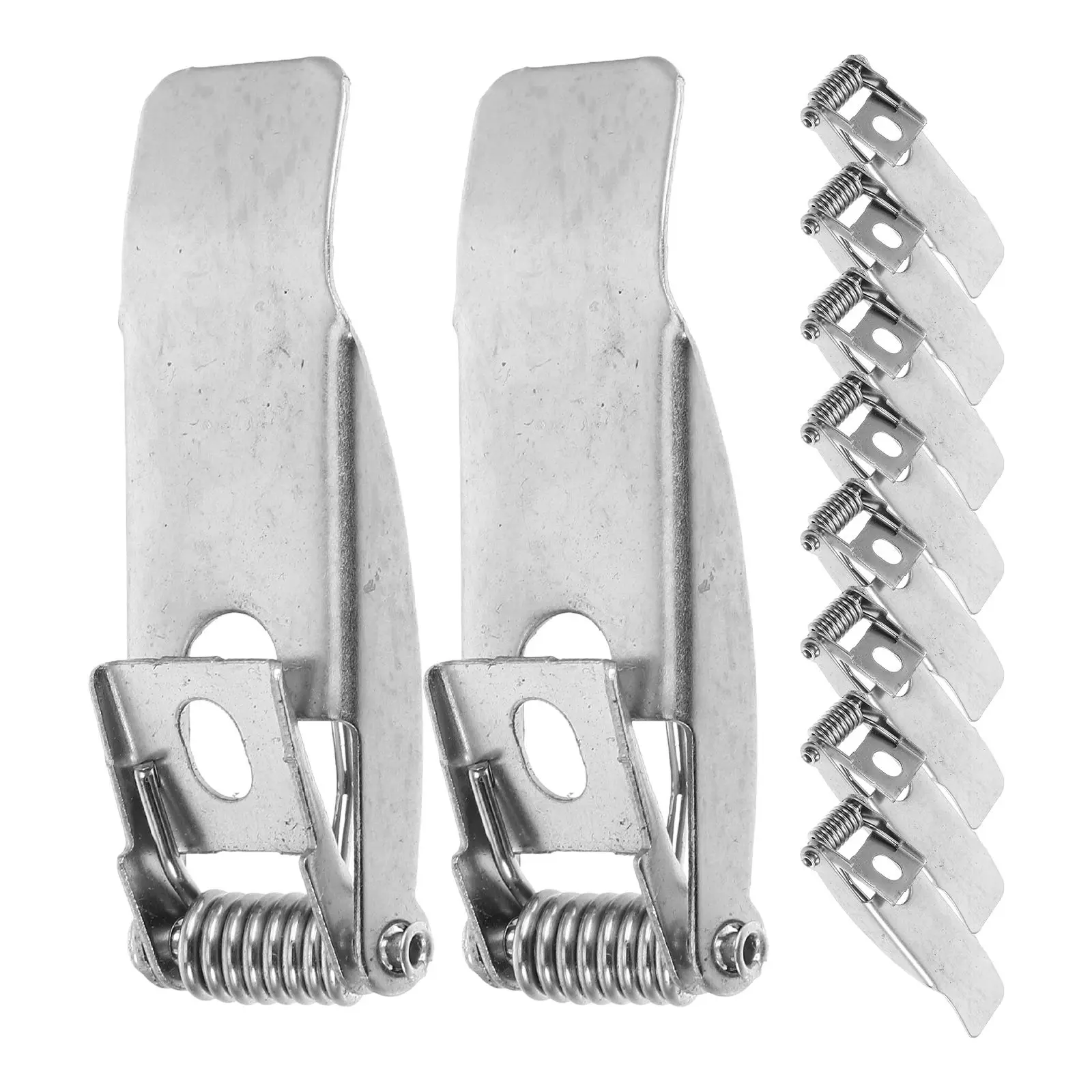 

10 Pcs Spotlight Spring Buckle Clips Ceiling Hook Fitting Iron Lighting Springs for Lights