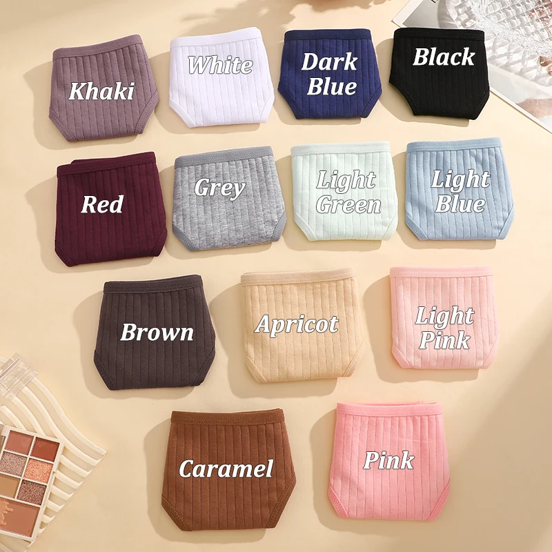 7PCS Bavlněné kalhotky pro ženy Sexy nízký pas tanga dámské prodyšné měkké spodní prádlo dámské jednobarevné tangá velikost S-XL - náhled 5