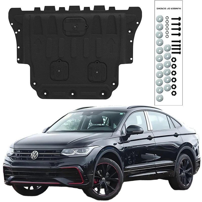 

Higher Quality Alloy Under Engine Guard Mudguard Board Splash Shield Mud Fender Plate Panel For VW Tiguan X 2021-2024 2.0T