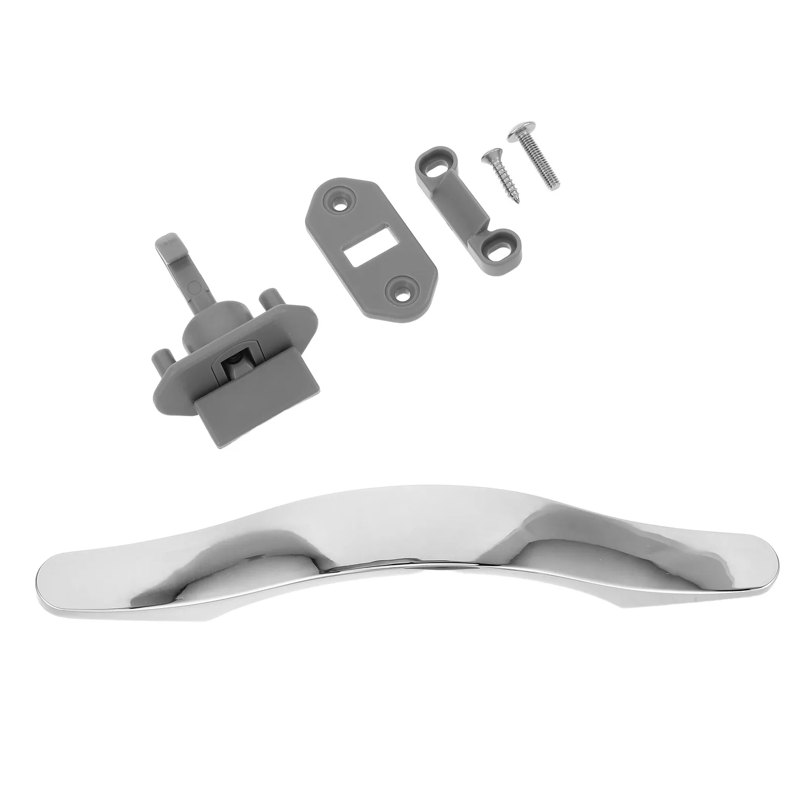 1Set Rv Cabinet Door Latch Secure Handle Lock Upgrade Camper Trailer Marine Drawer Anti-Slip Furniture Lock Replacement