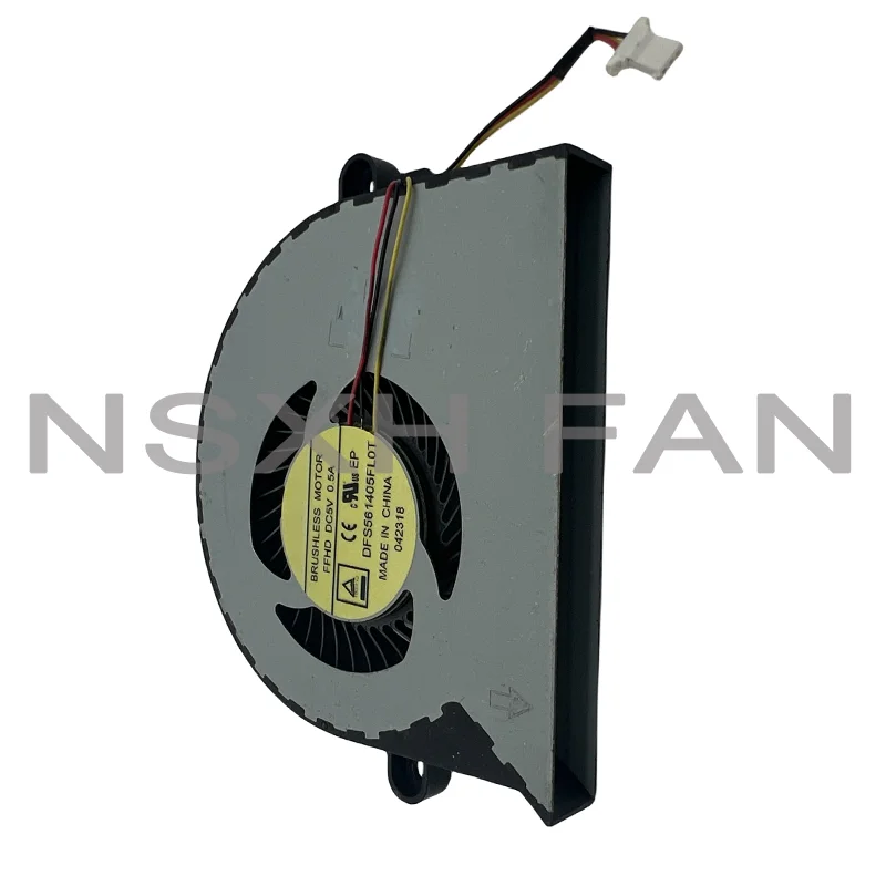 Ventilador de refrigeração do servidor 3-Wire, AB07505HX070300 DFS561405FL0T, 5V, 0.50A