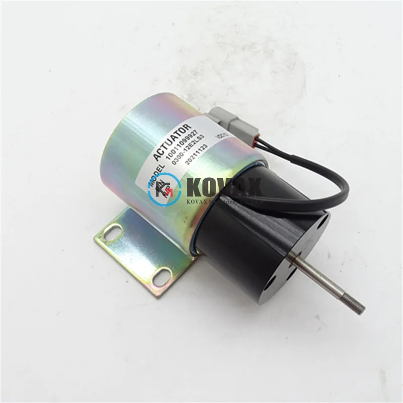 0300-1500 8300-1501 0300-12E2LS3 1600361 Flame-out solenoid valve For 510AJ 460SJ 450AJ Engine Excavator Parts