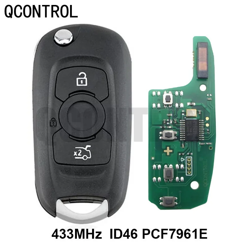 

QCONTROL Car Control Remote Key 315MHz 433MHz for Buick Verano after 2015 Regal Excelle GT/Excelle XT LaCROSSE